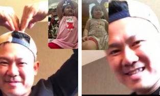 Hình ảnh Vân Quang Long tươi cười gọi điện cho con gái làm khán giả xót xa