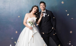 Ngắm bộ ảnh cưới đẹp lung linh của Bùi Tiến Dũng và Khánh Linh