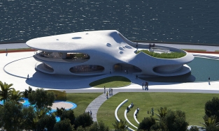 Thư viện Wormhole, công trình kiến trúc gợi nhớ về “lỗ hổng vượt thời gian”