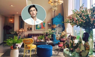 Căn penthouse triệu đô, lúc nào cũng ngập tràn hoa tươi của Lý Quí Khánh 