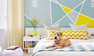 5 ý tưởng sơn tường từ đơn giản đến độc đáo cho căn phòng bừng sức sống