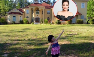 Căn biệt thự có 112 cửa sổ và ngập hoa lá của nghệ sĩ hài Thúy Nga tại Mỹ