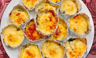 Cách làm hàu sữa nướng phomai bằng nồi chiên không dầu cực đơn giản tại nhà