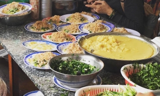 Về Bình Dương, nếm món bánh bèo bì hơn 100 năm tuổi