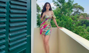 Mai Phương Thúy 'cân đẹp' đầm ngũ sắc siêu 'kén' nhờ thân hình hoàn hảo