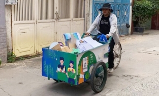 Đúng là thời buổi 4.0, đến bán mua ve chai cũng có app rồi đây này