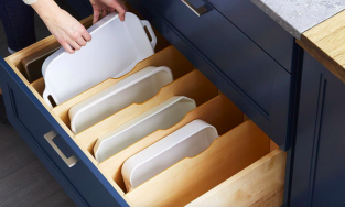 4 thiết kế ngăn kéo đáp ứng nhu cầu lưu trữ bếp khiến bà nội trợ mê tít