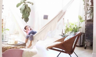 Võng treo, cách mang 'thiên đường' nghỉ ngơi duyên dáng vào không gian sống