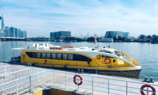 Waterbus - trải nghiệm buýt đường thủy độc đáo trên sông Sài Gòn