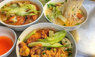 Bún cá cay, món ăn mang đậm hương vị đặc trưng của đất Cảng