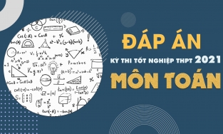 Đáp án đề thi môn Toán THPT Quốc gia năm 2021 lần 1 - Tất cả các mã đề