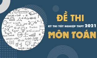 Đề thi môn Toán THPT Quốc gia năm 2021 - Tất cả các mã đề thi môn Toán