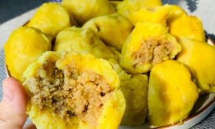 Bánh nghệ - thức bánh đặc biệt đến từ mảnh đất Thái Bình