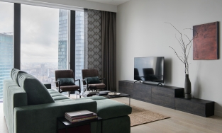 Căn hộ 110m² sang chảnh ở toà nhà chọc trời của quý ông độc thân