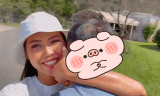 Sau 1 tháng sang Mỹ, Tường Linh lần đầu công khai bạn trai giấu mặt