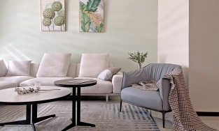 Ngôi nhà mỗi tầng 1 phong cách nhưng vẫn hài hoà trang nhã của vợ chồng trẻ