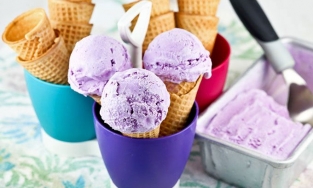 Cách làm kem khoai môn ăn ngon miệng, chụp ảnh đẹp mắt