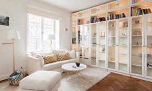 Căn hộ  38m² nhiều ngóc ngách nhưng rộng thênh thang nhờ bài trí thông minh của nàng độc thân