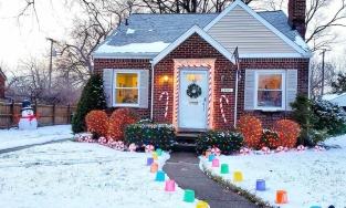 15 ý tưởng trang trí Giáng sinh ngoài trời kéo không khí lễ hội ấm cúng đến không gian sống