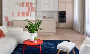 Căn hộ 200m² chuẩn nhà của người có gu, dùng màu pastel nhẹ nhàng nhưng không thiếu điểm nhấn