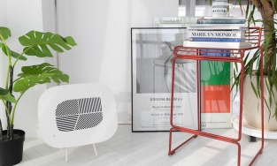 Löv, chiếc máy lọc không khí lấy cảm hứng từ chiếc lá xinh như đồ trang trí nhà