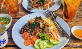 Cơm tấm Long Xuyên, tưởng bình thường mà ngon không tưởng của An Giang