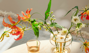 Bình hoa Ikebana: Vụng về đến mấy vẫn có thể cắm hoa đẹp như nghệ nhân