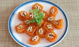 3 món ăn từ hồng dẻo ngon miệng, đẹp mắt để thực đơn của gia đình thêm phong phú