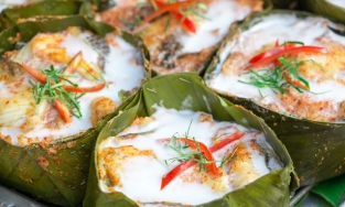 Cá Amok, món ăn kỳ công mang nét đặc trưng, thú vị của ẩm thực Campuchia