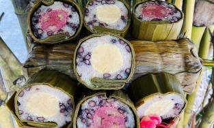 Bánh lá dừa, món đặc sản dân dã mà thơm ngậy, hấp dẫn ở Bến Tre