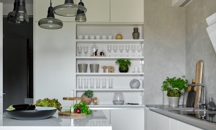 10 phòng bếp nhỏ nhưng thiết kế đẹp mắt và tiện nghi chứng minh diện tích chỉ là con số