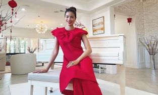 Cận cảnh biệt thự ở Mỹ của Phạm Hương: Tone trắng sang trọng, góc nào cũng chuẩn giới hào môn