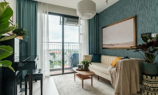 Dám 'hi sinh' nhiều thứ, cặp vợ chồng nhận căn hộ 40m² tiện nghi, tinh tế đến từng chi tiết