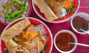 Bún giấm nuốc - món đặc sản Huế không thể chối từ mỗi khi hè về