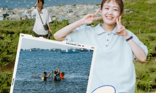 Nàng designer 24 tuổi bỏ việc để lên Đà Lạt, ra Phú Quý, ship hẳn xe đạp ra đảo để tiện đi chơi