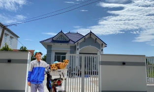 Chàng chăn bò Soytiet khoe nhà 1 tỷ đồng mới, diện tích gần 650m² có đến 2 mảnh vườn