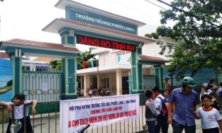 Nha Trang: Xác nhận trường tiểu học Phước Long 1 bớt xén bữa ăn bán trú.