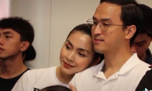 Khoảnh khắc của Hà Tăng và chồng đại gia hé lộ tình trạng hôn nhân 8 năm