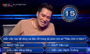 Tham gia Ai Là Triệu Phú, Việt Anh méo mặt khi nhờ 'thánh nhây' Mạnh Trường cứu trợ