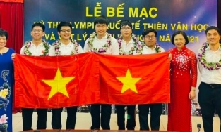 Việt Nam lập kỷ lục chưa từng có tại Kỳ thi Olympic về Thiên văn học và Vật lý Thiên văn