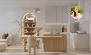 Huyền Lizzie cải tạo nhà, nhìn căn hộ đã thấy nhiều nét đúng chất Huyền Lizzie