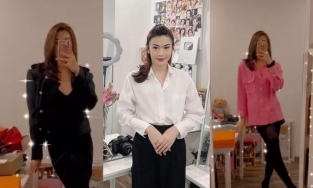 Bí quyết diện chân váy ngắn xinh đẹp, nữ tính như Đào Bá Lộc 