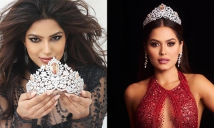 Chiếc vương miện 115 tỷ của Miss Universe 2021: Có hai người đẹp từng đội trước Harnaaz Sandhu