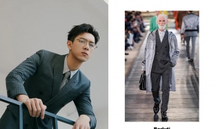 'Gun thần' Lý Hiện bảnh bao trong trang phục quý ông lịch lãm