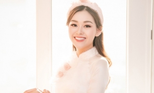 Á hậu Tường San đeo nhẫn kim cương khủng trong đám hỏi, quyết không lộ mặt chú rể