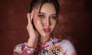 Nhan sắc ngọt ngào của Hoa hậu Chuyển giới Campuchia 2021