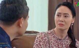 Hương vị tình thân tập 82: Bà Xuân ứa nước mắt khi bị ông Khang mời ra khỏi chính ngôi nhà của mình để Phương Nam được thoải mái nói chuyện với bà Dần