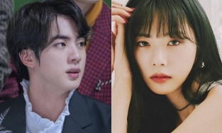 Jin (BTS) và JiU (Dreamcatcher) được bình chọn là nam và nữ thần tượng đẹp nhất Kpop
