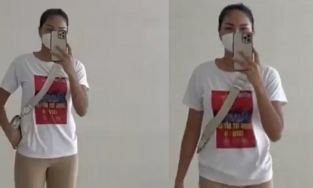 H'Hen Niê lên tiếng về chiếc quần 'tàng hình' khi đi từ thiện