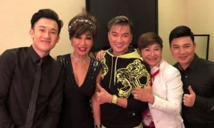 Hình ảnh thân thiết của Jackie Liên Phạm 'vợ trên giấy tờ' Đàm Vĩnh Hưng và sao Việt